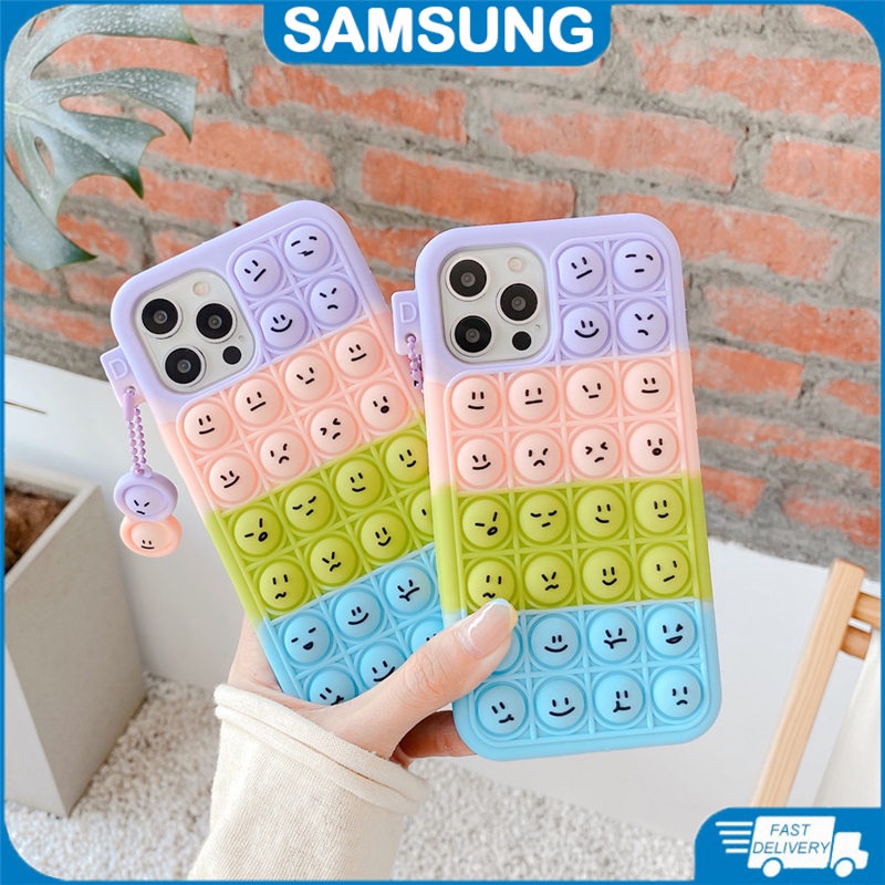 Ốp điện thoại mềm kiểu bóp cho Samsung Galaxy A21S A70 A32 A02S A02 A01 A72 A71 A30 A20 A51 A31 A52 A32 A21 A12 A11A10