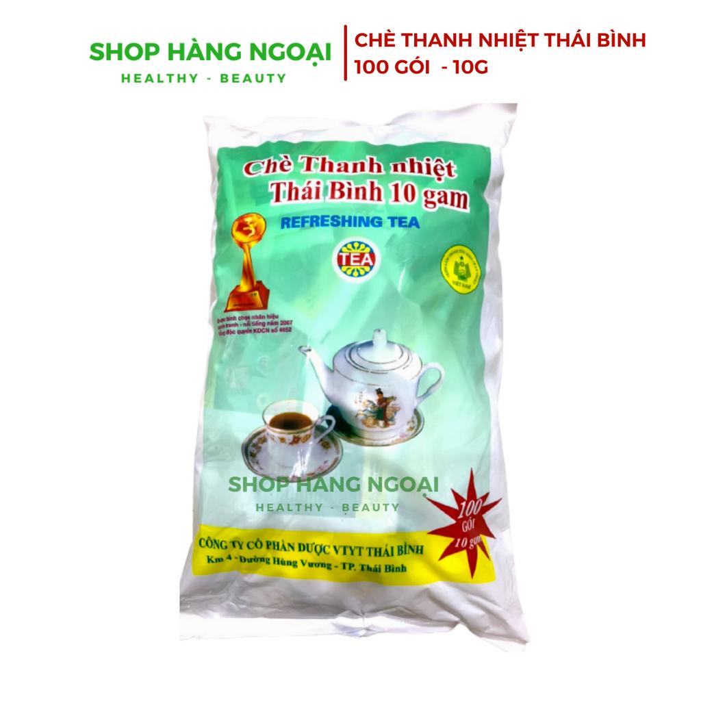Chè thanh nhiệt Thái Bình 100 gói - Giúp thanh nhiệt, giải độc