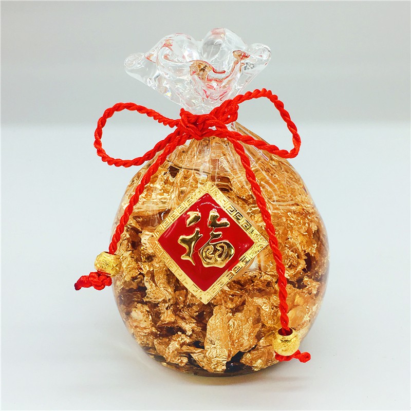 Túi vàng thủy tinh phong thủy may mắn thu hút tài lộc | BigBuy360 - bigbuy360.vn