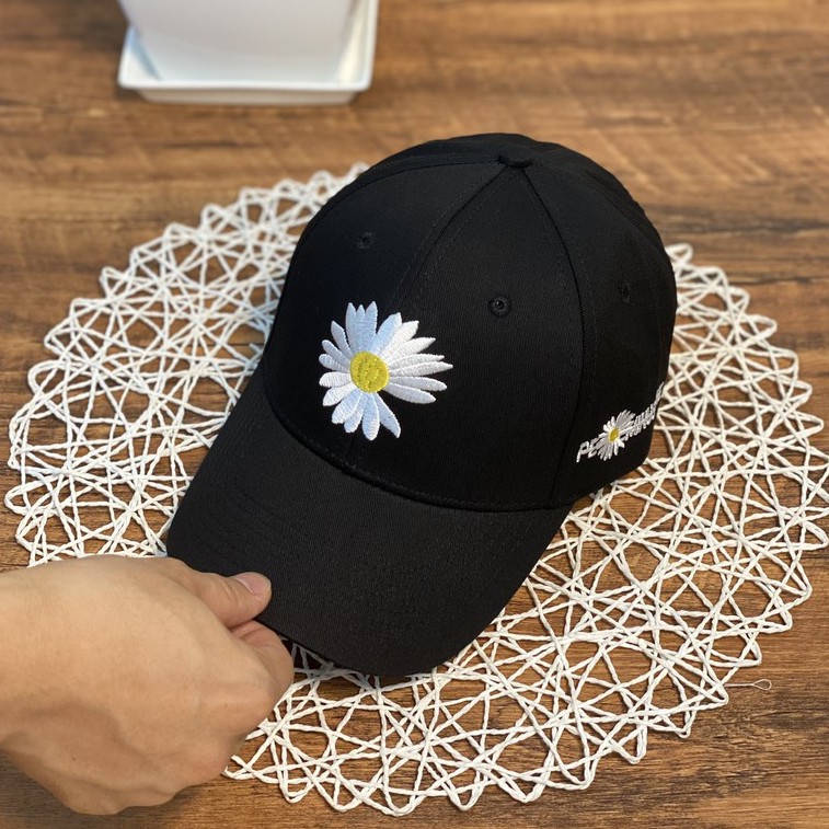 Mũ lưỡi trai, Nón kết xuất khẩu Zeni Store thêu nổi Hoa Cúc Siêu HOT Freeship, Full Hộp