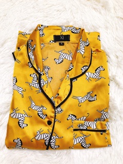 Bộ đồ ngủ Pijama lụa free size
