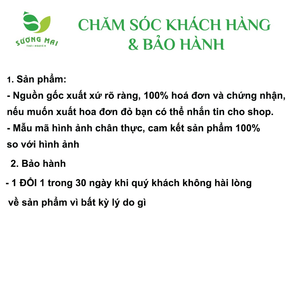 Chè Tân Cương Thái Nguyên Nõn Tôm Đặc Biệt  SƯƠNG MAI - Trà Xanh Thái Nguyên Thượng Hạng - Quà Biếu Đậm Tình SM00056