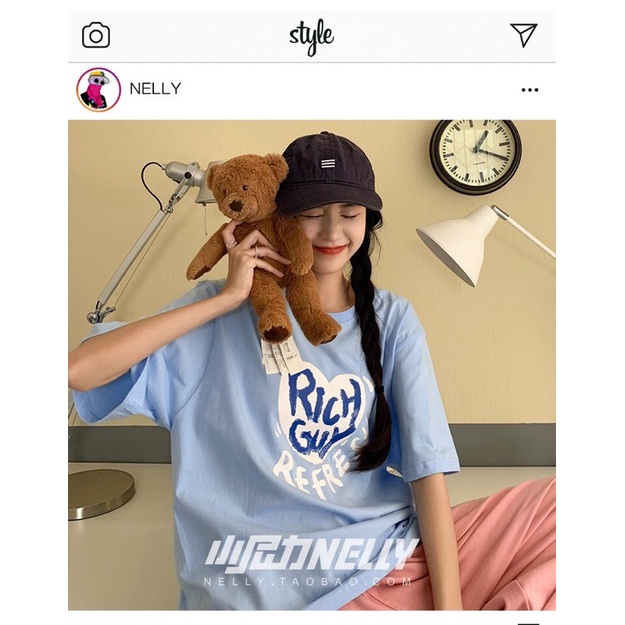 Áo phông nelly heybig sale (có sẵn) 19 richguy refresh