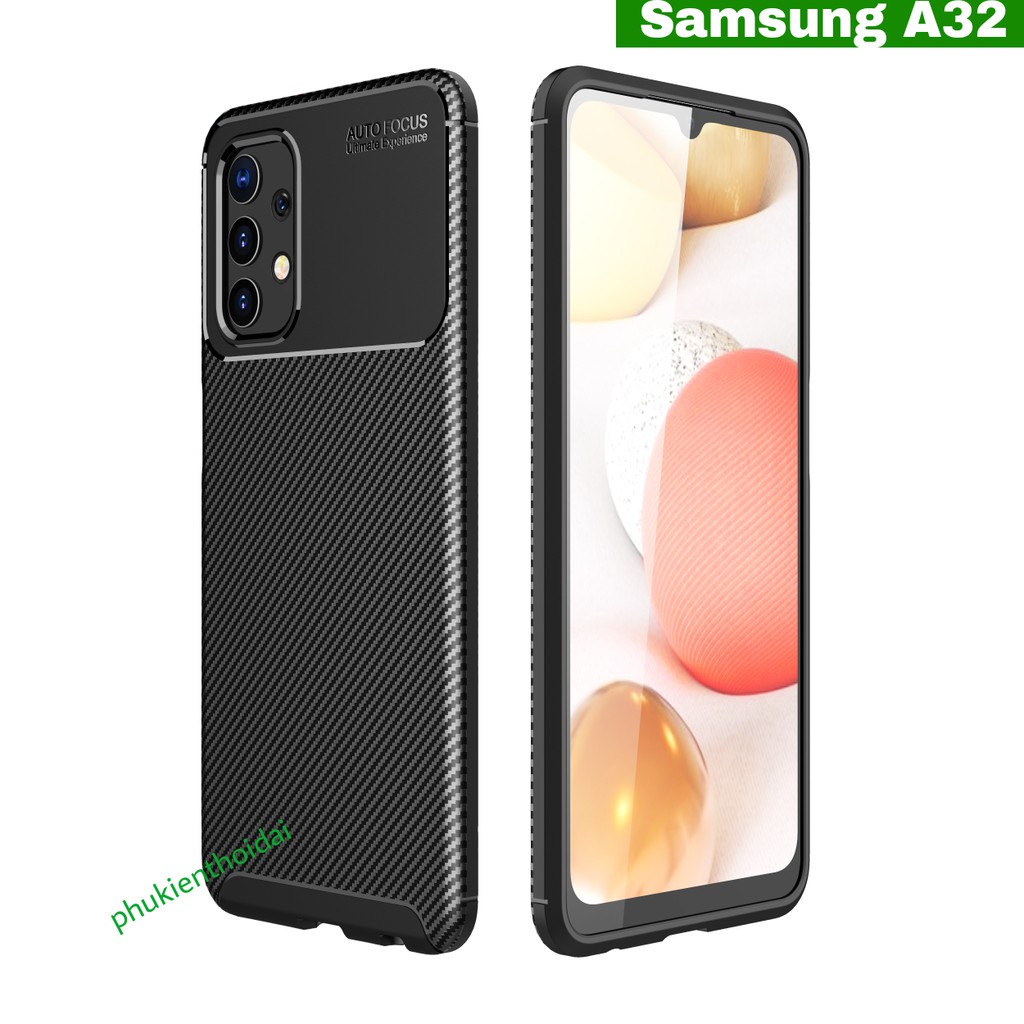 Ốp lưng Samsung A32 / A32 4G vân Rằn Ri hiệu Auto Focus cao cấp