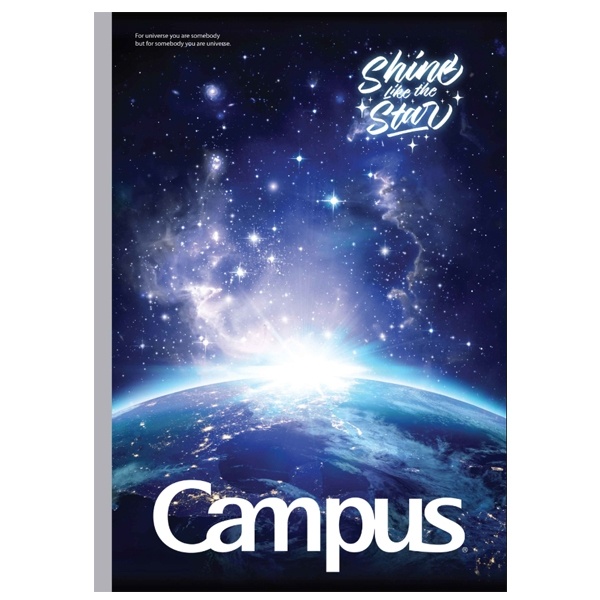 Vở Galaxy B5 Kẻ Ngang Có Chấm 120 Trang ĐL 70g/m2 - Campus NB-BGLX120