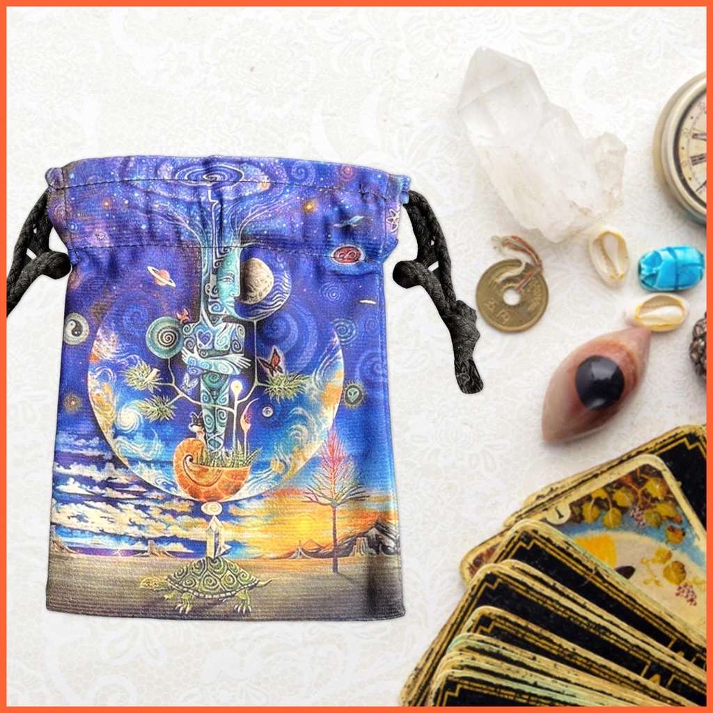 Túi Đựng Bài Tarot Oracle Hai Mặt Trong Suốt