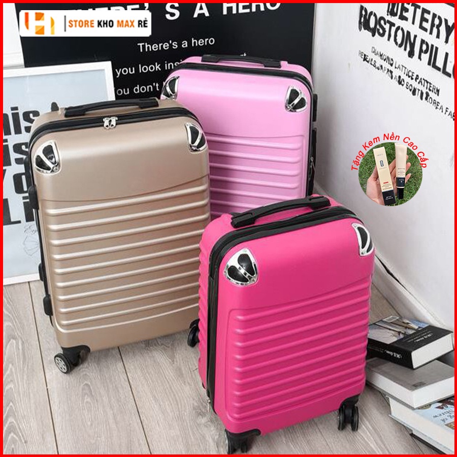 VALI KÉO DU LỊCH CAO CẤP Size 20-24 Thời Trang Chống Va Đập Trầy Xước, Hàng Xuất Nhập Khẩu Cao Cấp