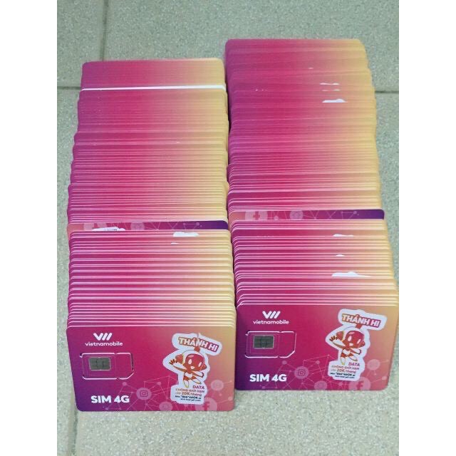 SIm Vietnamobile tạo tài khoản facebook, zalo, shopee,lad, mmo.