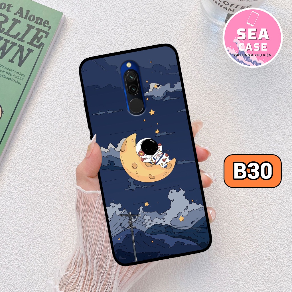 Ốp lưng XIAOMI REDMI NOTE 8 PRO/ REDMI 8/ REDMI 9 hình vũ trụ,hoạt hình,phi hành gia – ốp nhựa chống trầy,chống va đập