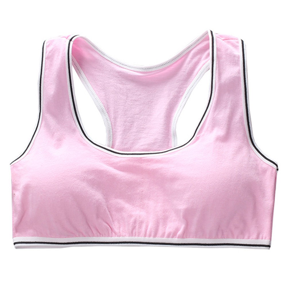 Bra Thể Thao Chất Cotton Thấm Hút Khô Ráo Nhanh Chóng