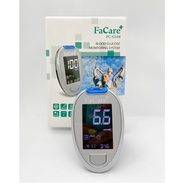 Máy đo đường huyết Facare FC-G168  - Hàng chính hãng