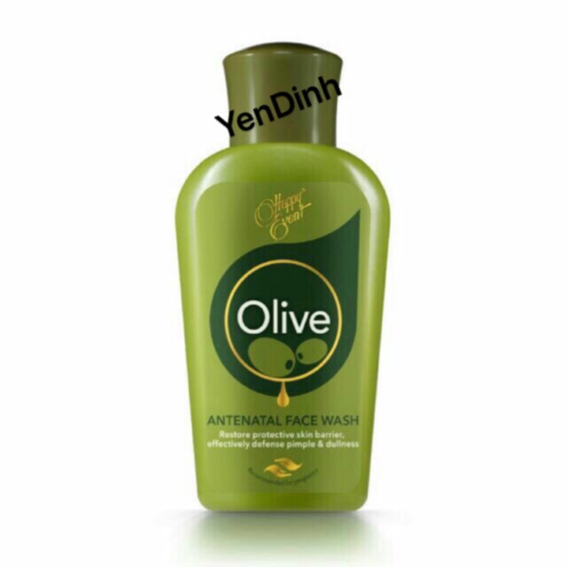 Sữa rửa mặt Happy Event Olive ( Làm Sạch Da, Ngăn Ngừa Mụn, Sạm và Nám )