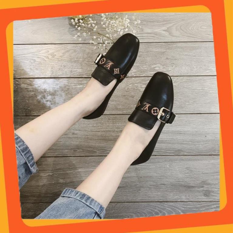 Giày lười, giày moca LV fullbox + bill  + túi giấy size 35-39