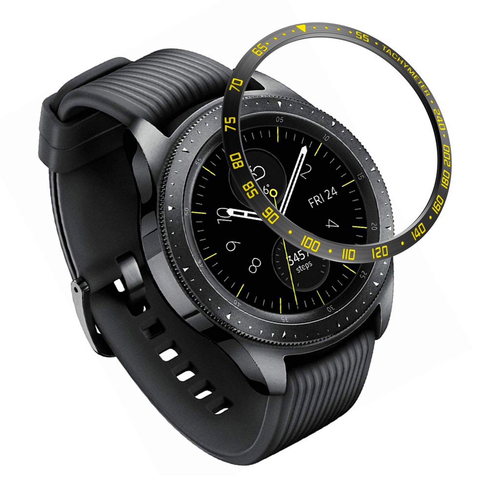 Vòng bezel inox dán bảo vệ cho viền mặt đồng hồ Galaxy Watch 42mm/46mm/Gear Sport/Gear S2 Classic/Gear S3