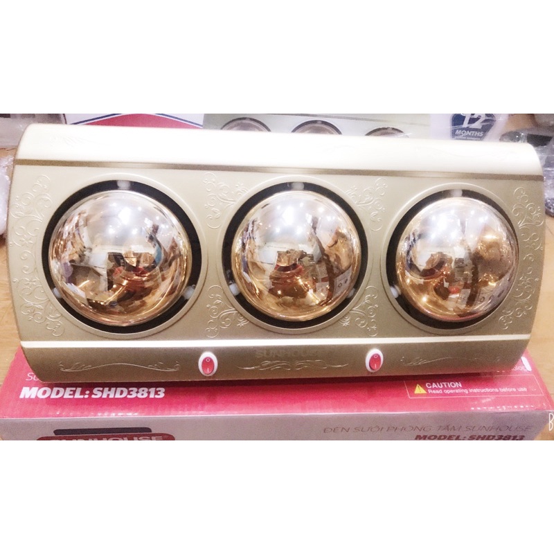 ĐÈN SƯỞI PHÒNG TẮM SUNHOUSE SHD3813
