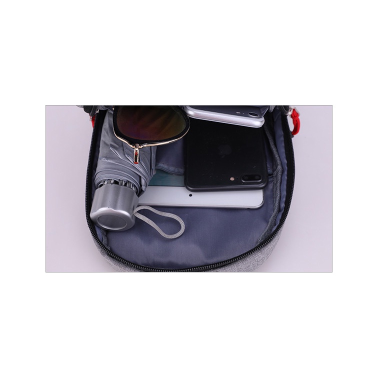 [Mua 1 tặng 1] Túi đeo chéo cổng sạt USB hàn quốc Africa K501 tặng bút cảm ứng