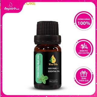 Tinh dầu bạc hà vina oils 100% pure essential oil 10ml