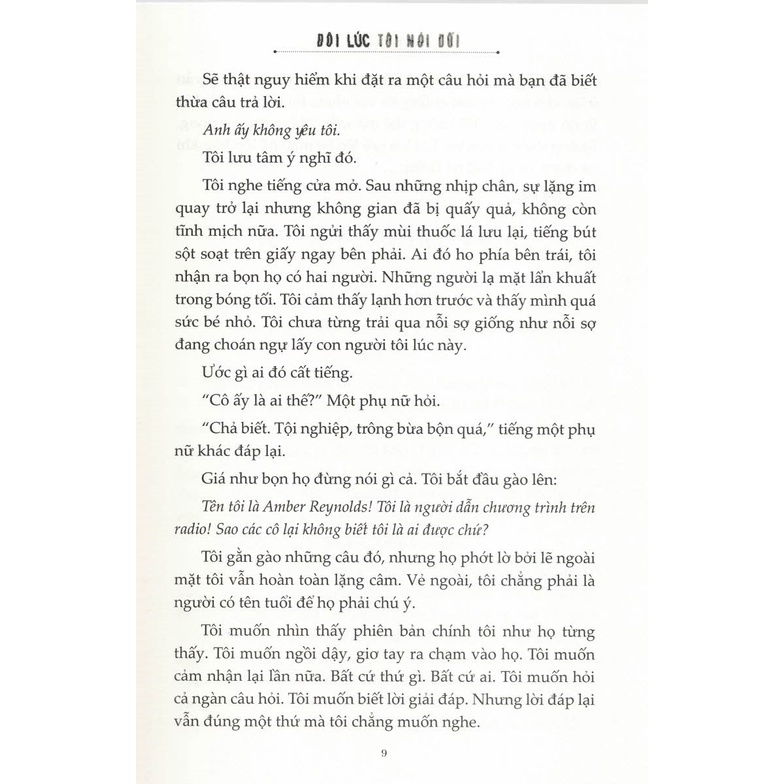 Sách - Đôi Lúc Tôi Nói Dối