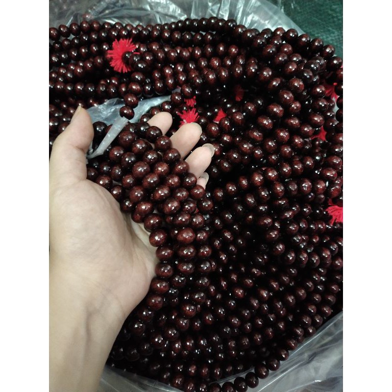 Tràng gỗ len 108 hạt gỗ 10ly, 12ly, 14ly