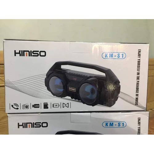 Loa Blutooth KM-S1. Tăngj mic hat karaoke