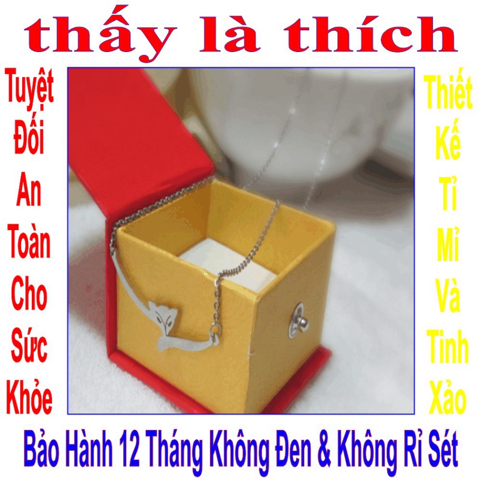 Dây chuyền cho bé gái xinh xắn - An toàn cho trẻ - Cam kết 1 đổi 1 nếu hoen , gỉ sét