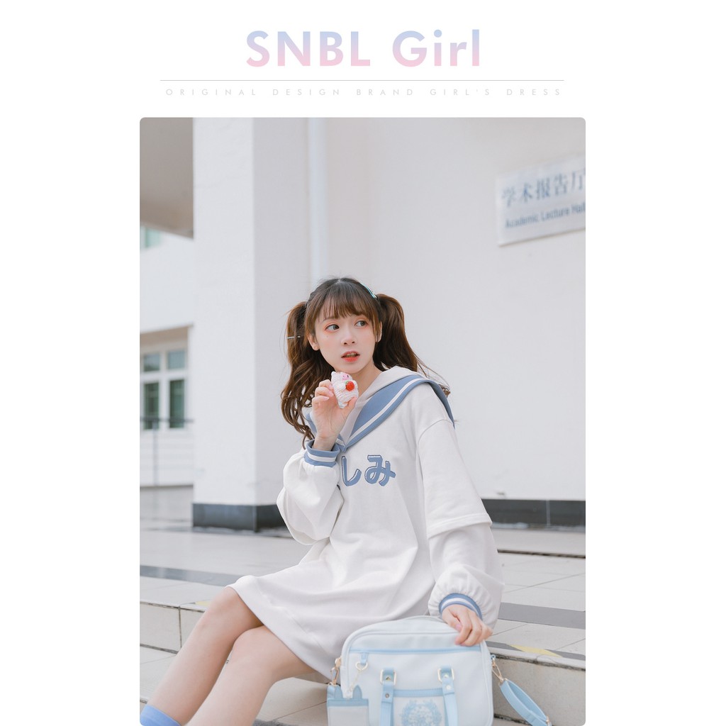 áo sweater ulzzang Hàn Quốc hai màu đen trắng BIGSIZE (70-100KG)