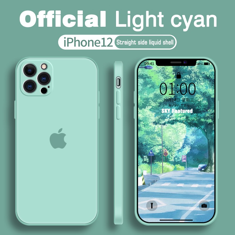 Ốp Điện Thoại Tpu Mềm Màu Kẹo Cho Iphone 12 Pro Max 6 6s 7 8 Plus X Xs 11 Pro Max Xr Se 2020