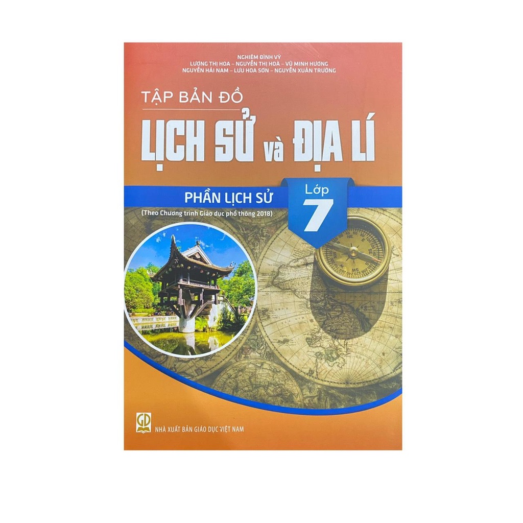 Sách - Tập bản đồ lịch sử và địa lí lớp 7 phần lịch sử