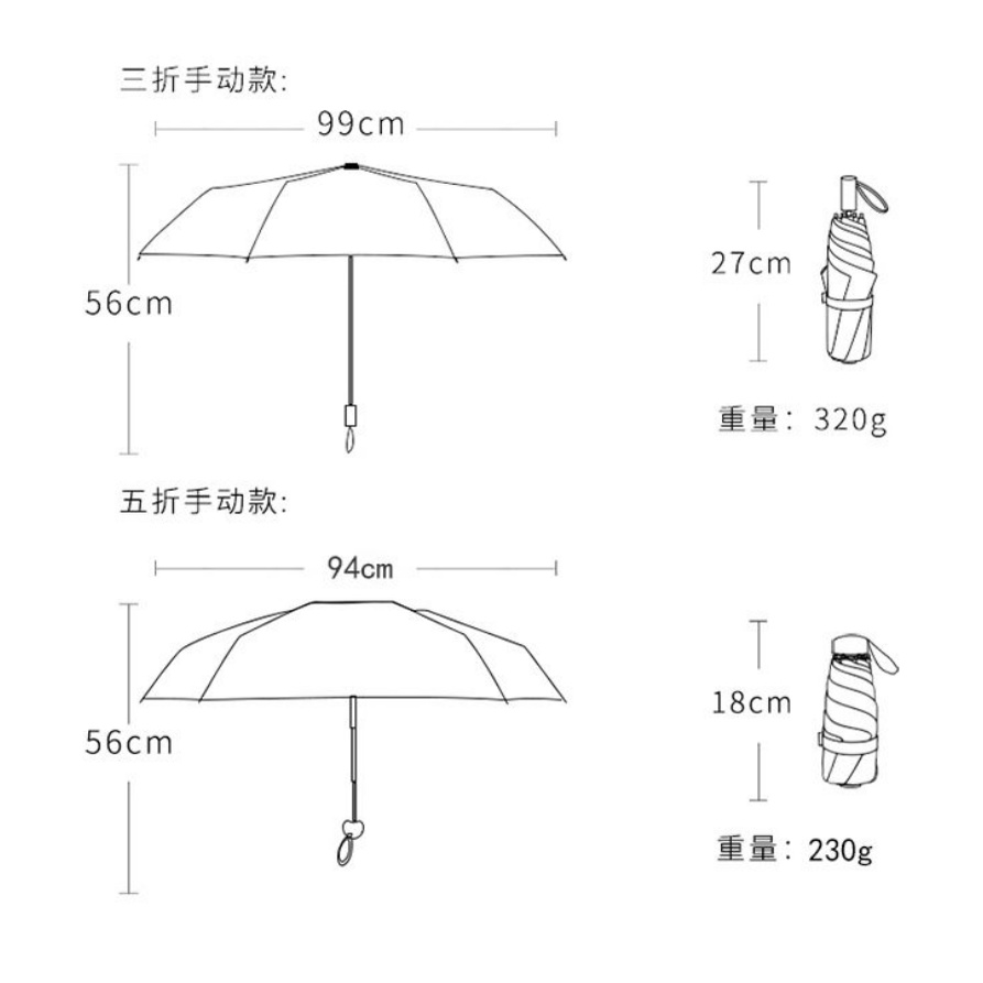 Dù Gấp Tự Động Chống Tia Uv 50% Họa Tiết Hoa Hồng Phong Cách Đồng Quê Cổ Điển