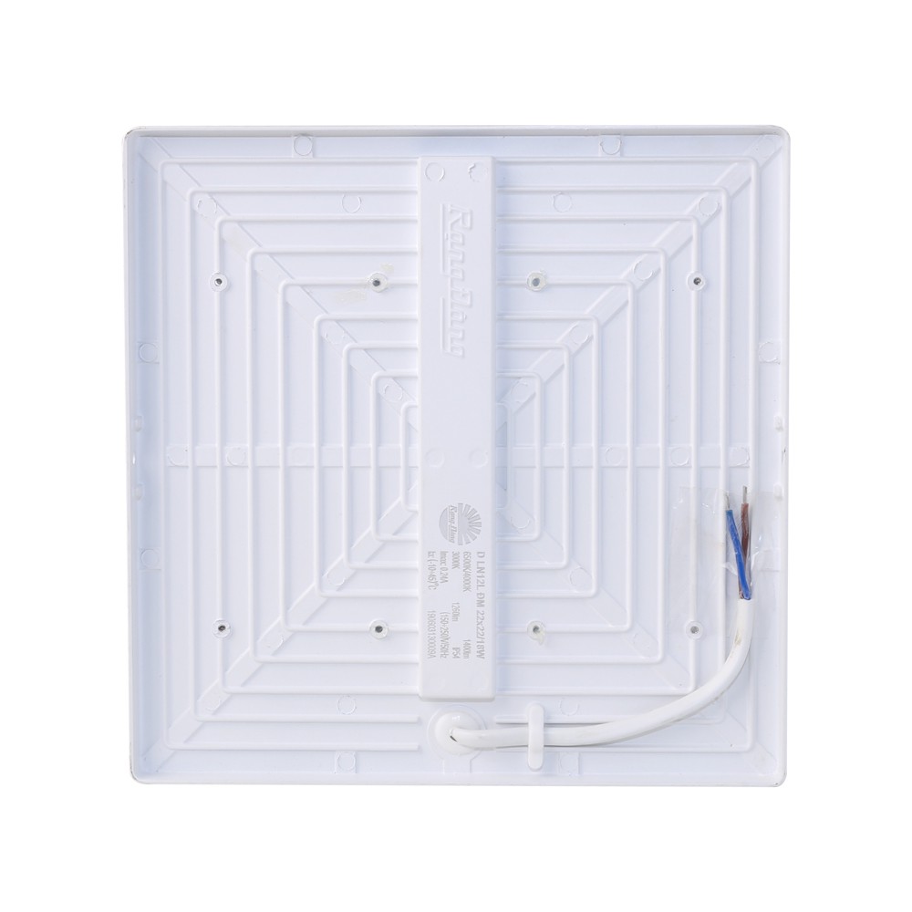 Bóng đèn LED vuông ốp trần viền dày 18W Rạng Đông LN08L 23x23/18W
