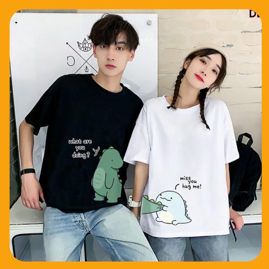 ÁO ĐÔI NAM NỮ RẺ ĐẸP - COUPLE STORE - Áo cặp dùng làm đồ đôi nam nữ đi biển, Áo Thun Cặp chụp hình cưới !