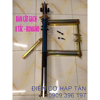 Máy cắt gạch bàn đẩy - 8 tấc- bằng thép - chính hãng romano