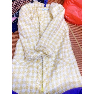 Khoác dạ tweed