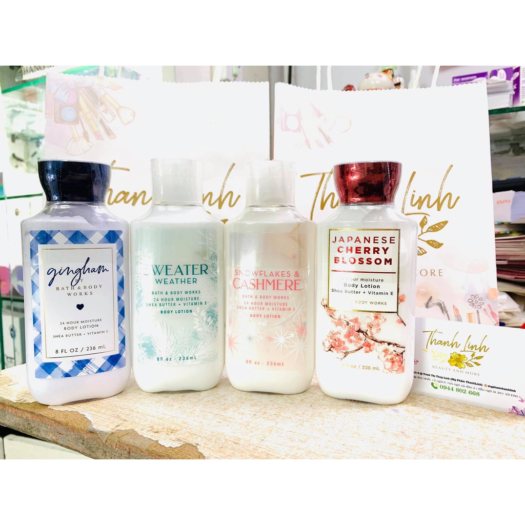 Dưỡng thể bath and body works 236ml | BigBuy360 - bigbuy360.vn