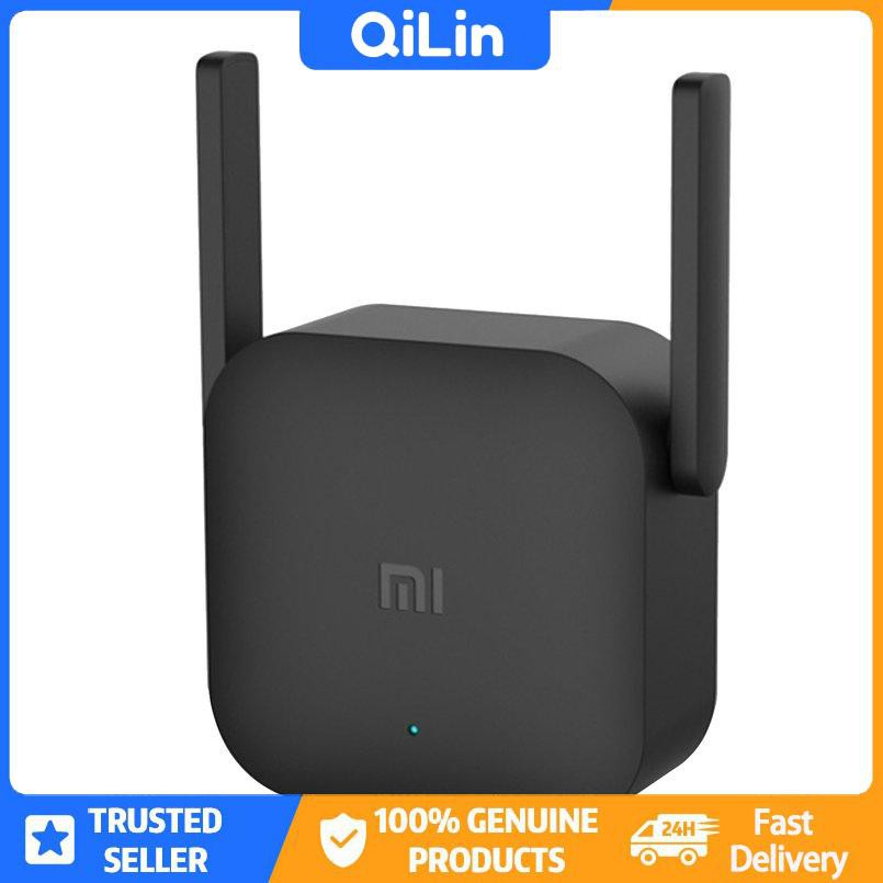 Bộ Khuếch Đại Tín Hiệu Wifi Xiaomi Pro 300m 2.4g Kèm 2 Ăng Ten Cho Mi Router