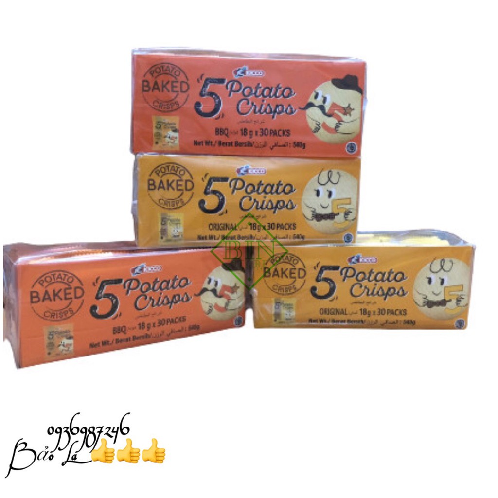 Bánh khoai tây 5 potato miếng 540g