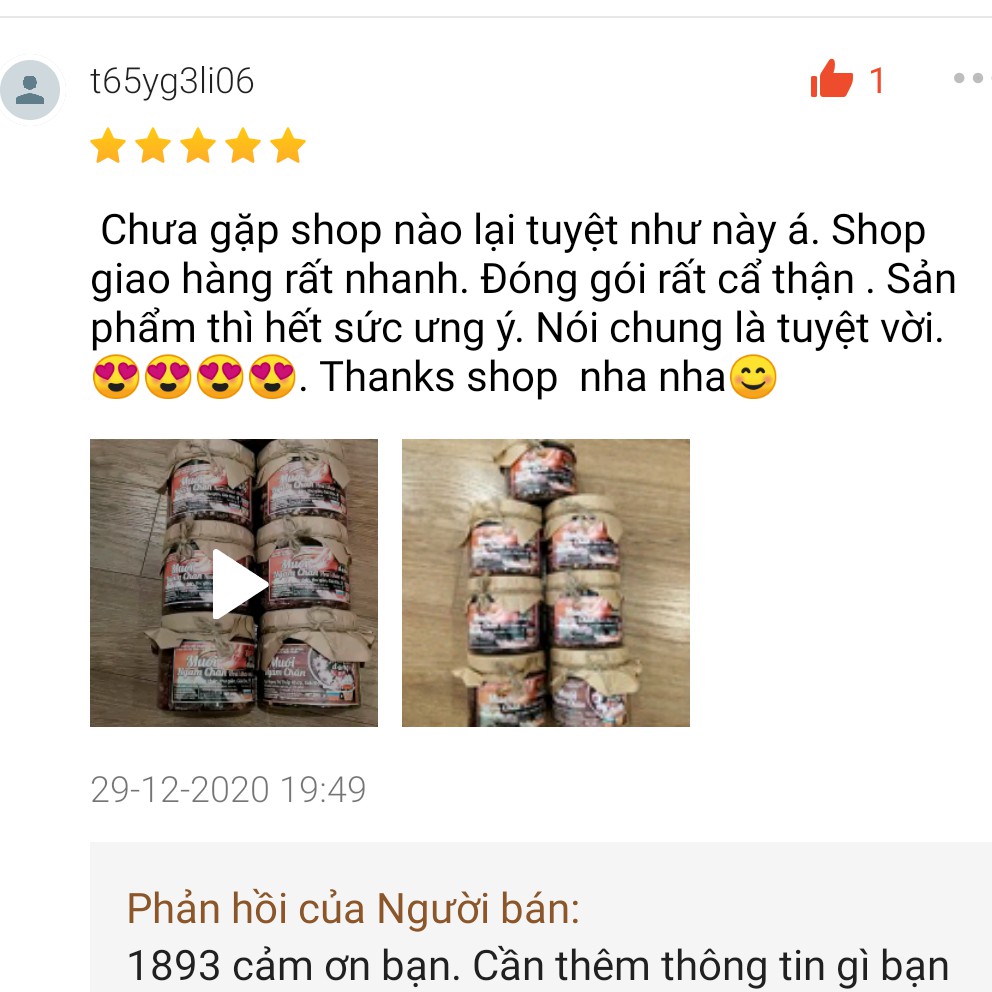 Muối ngâm chân thảo mộc 1893 - Đà Lạt hỗ trợ thải độc, ngủ ngon ( Tổng kho Miền Bắc )