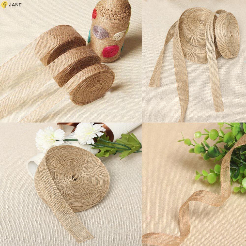 Dải ruy băng trang trí đám cưới dài 5/10m thời trang theo phong cách vintage