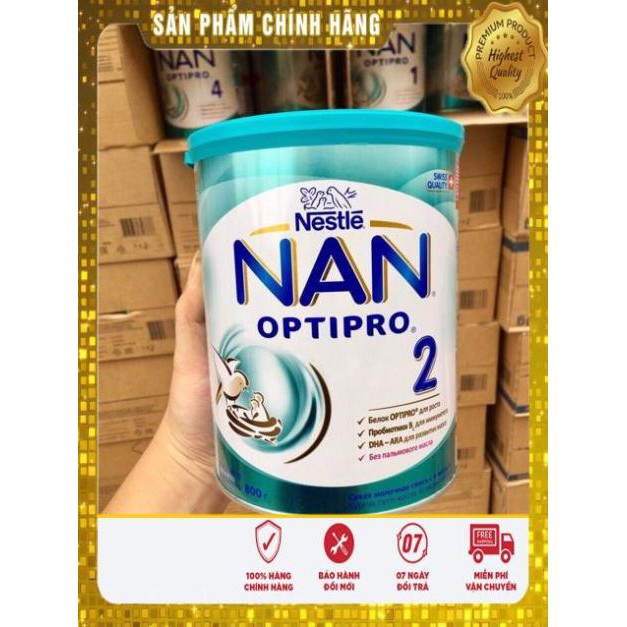 HÀNG XÁCH TAY ĐỦ BILL 🌷 SỮA NAN NGA 800gr SỐ 1, 2, 3, 4 hàng Air [Mẫu Mới, Date 2021]