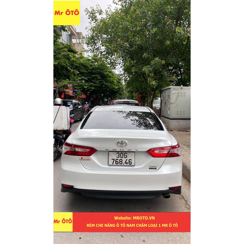 Rèm Che Nắng Xe Toyota Camry 2019-2021 Hàng Loại 1 MR Ô TÔ