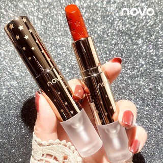 Son NOVO sao vàng 2 đầu 1 đầu son thỏi + 1 đầu khoá son dưỡng môi