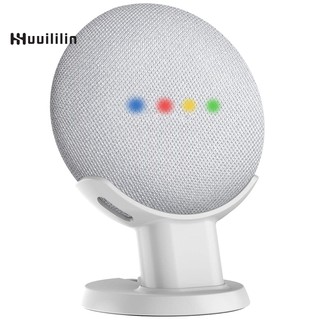 for Google Home Mini Mount Stand Voice Assistants Compact Kitchen Bedroom Study Audio Holder Acesorios(White)