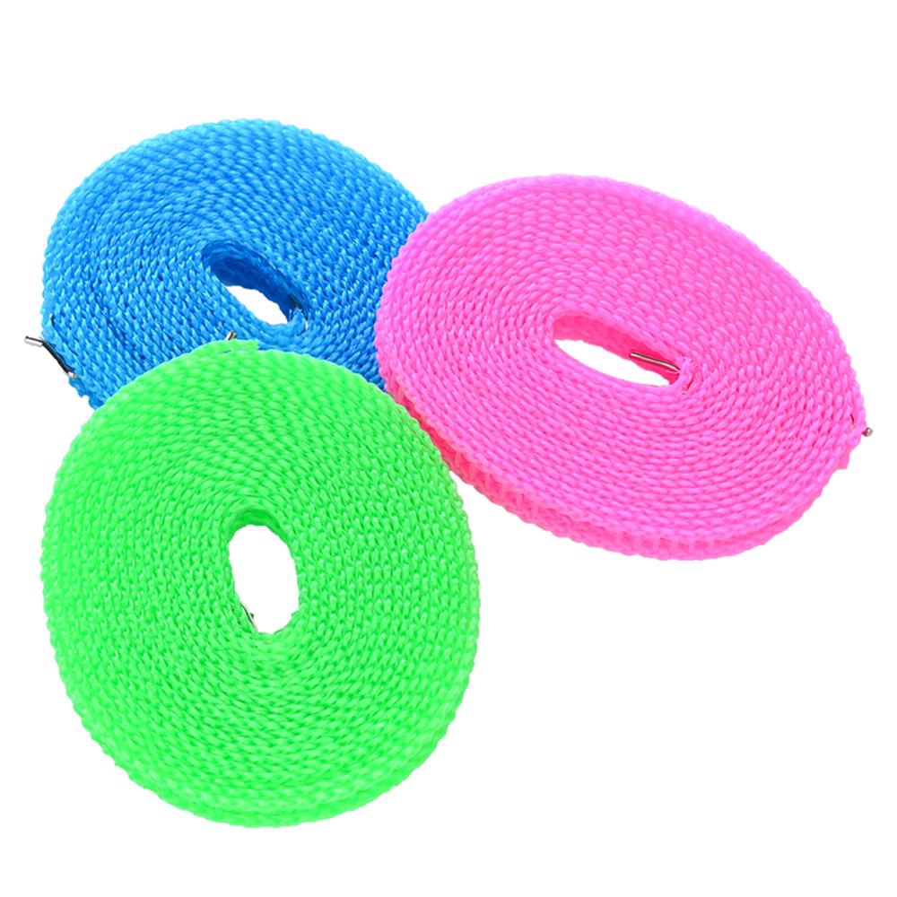 Dây phơi quần áo chống gió xô lệch dài 5m chất liệu nhựa bền chịu được nắng mưa mã 70006