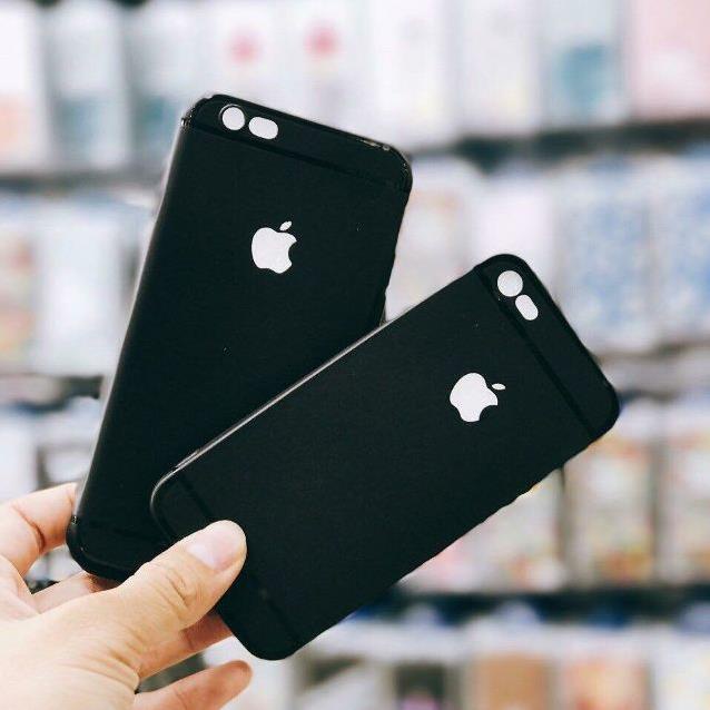 Ốp Silicon dẻo dành cho iPhone 5/6/6s/ 6Plus/6sPlus/ 7/7Plus/iphoneX (Đen)