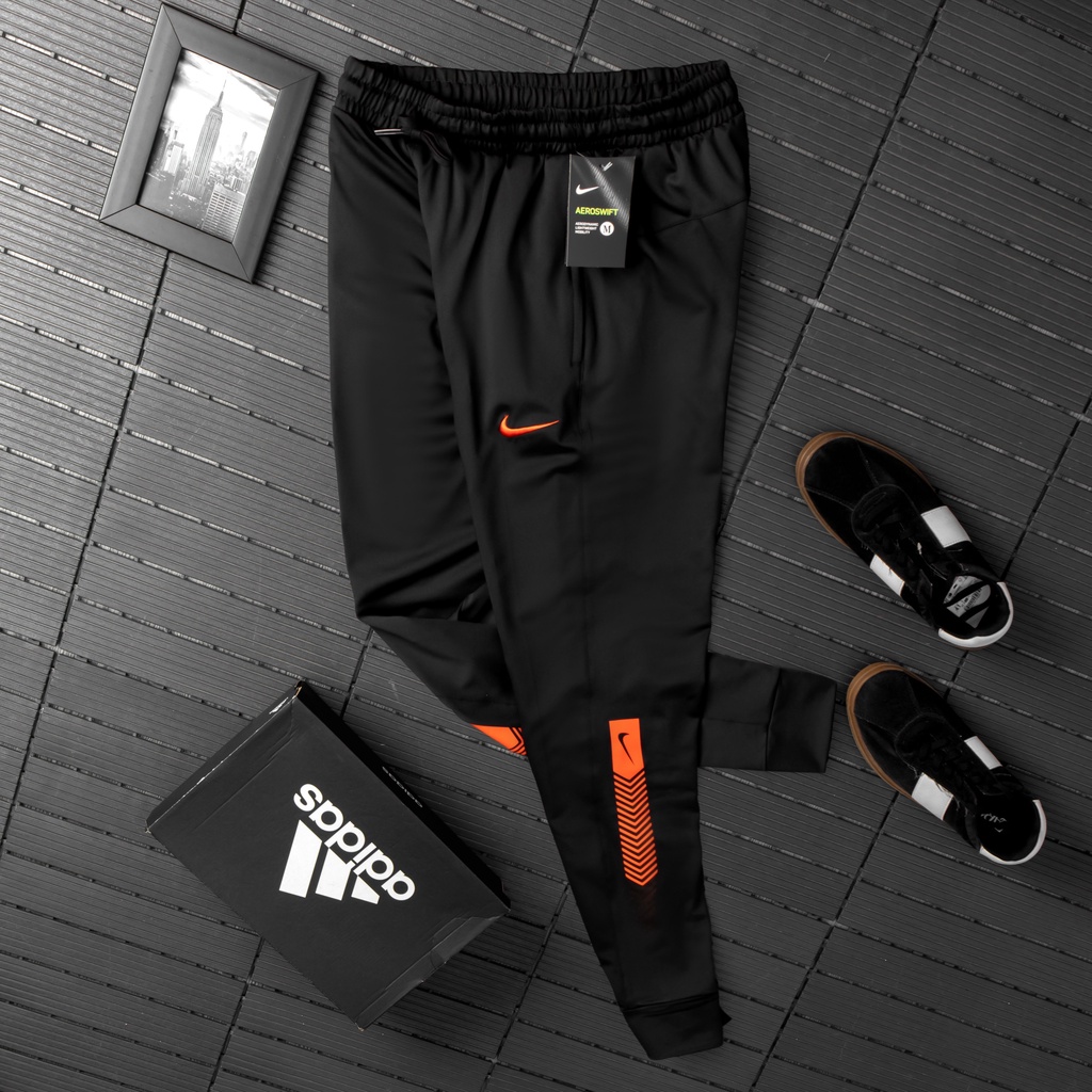 (FREE SHIP)_Quần dài jogger nam THUN POLY sọc in ,ỐNG BO co dãn 4 chiều