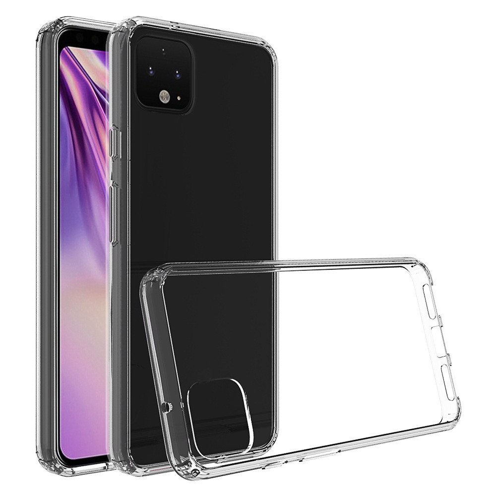 Google pixel  4 / 4XL / 4a / 4a 5G / 5 Ốp lưng viền màu chống sốc