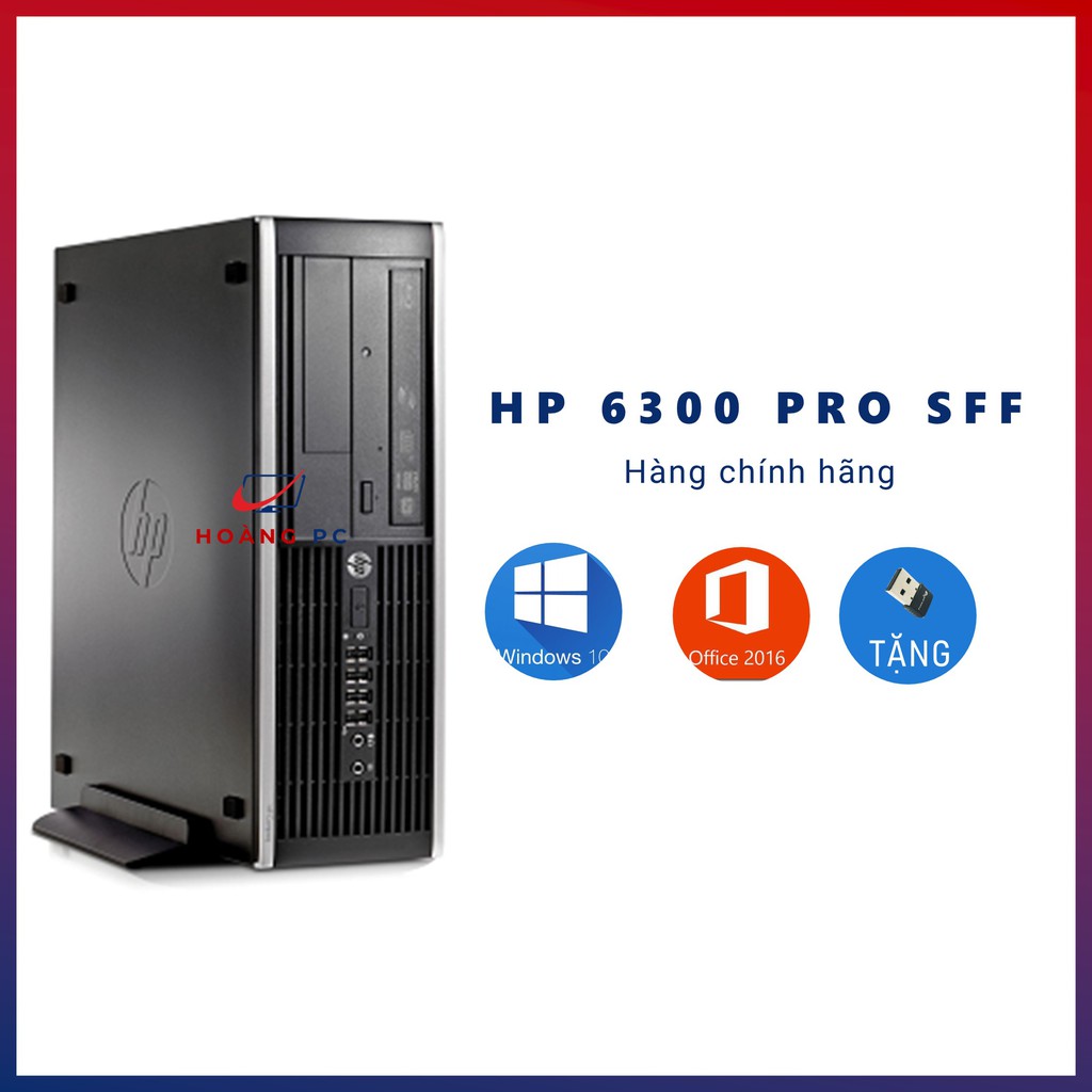 Máy Tính Để Bàn Văn Phòng Giá Rẻ⚡️Hoang PC⚡️ Cây Máy Tính Cũ - HP Compaq 6300 Pro SFF (I3 3220/Ram 8G/SSD 256GB)
