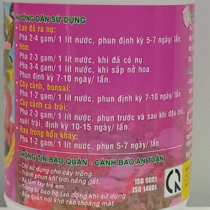 Bộ 3 lọ Phân Bón Lá Đầu Trâu 501 - 701 - 901