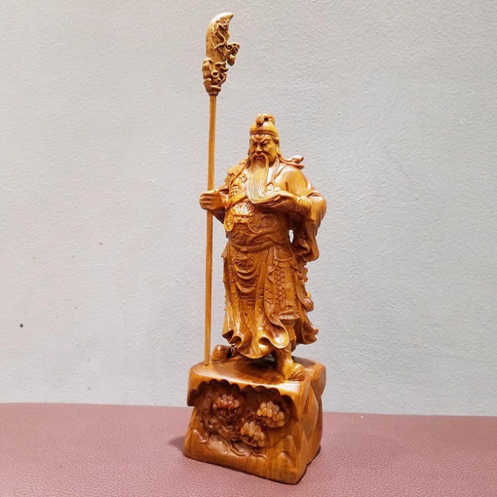 Tượng quan công bằng gỗ giá rẻ