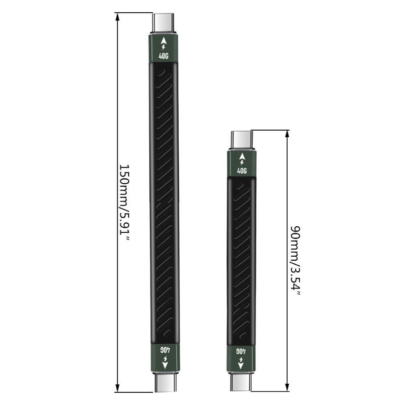 Cáp Thunderbolt Pd 60w Thunderbolt 3 Cable 40gbps Type C Sang C Usb